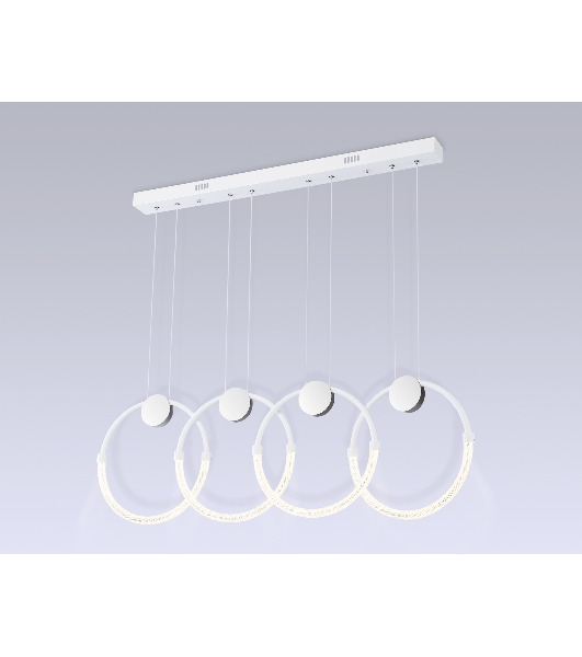 Светильник Ambrella light FL10598/4 WH/CH белый/хром 4200K 45W 940*20*1200 (Без ПДУ)
