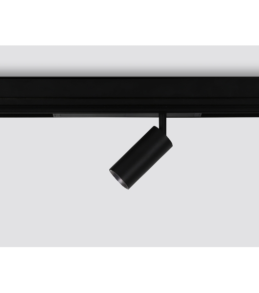 Светильник светодиодный трековый для шинопровода Magnetic Ambrella light GL1620 BK черный IP20 12W 4200K 220V 36° D45*100 (Без ПДУ)