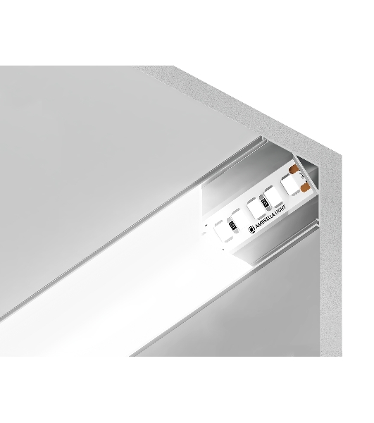 Алюминиевый профиль Ambrella light GP2150AL серебро 2000*15.7*15.7