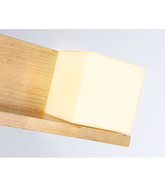 Светильник Ambrella light TR83123 LW/FR светлое дерево/белый матовый E27 max 40W 300*140*140