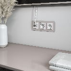 Розетка ТВ+Ethernet RJ-45 6 cat.(белый), фото4