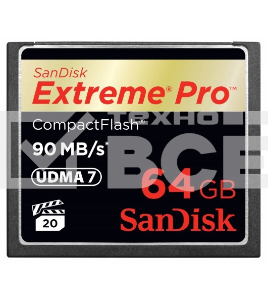 Флеш карта CF 64Gb Sandisk SDCFXPS-064G-X46