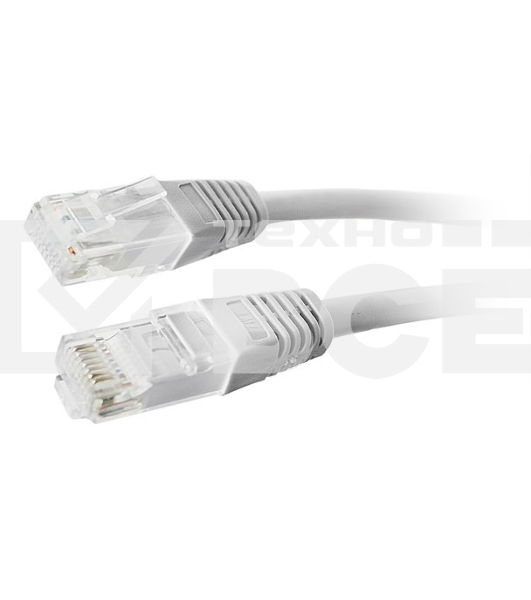 Кабель Патч-корд Lanmaster UTP TWT-45-45-1.5/6-GY вилка RJ-45-вилка RJ-45 кат.6 1.5м серый ПВХ (уп.:1шт)