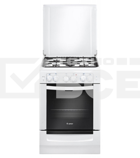 Плита комбинированная Gefest 6101-02 белый