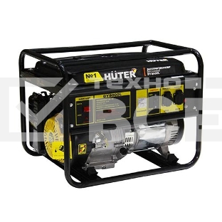 Электрогенератор бензиновый Huter DY8000L, 6.5 кВт, 91 дБ, 69.8 кг