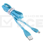 Кабель USB ACD-Life MicroUSB ~ USB-A TPE, 1м, синий (ACD-U920-M1L), фото3