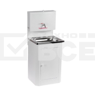 Умывальник ТЕРММИКС без ЭВН белый, мойка нерж. 