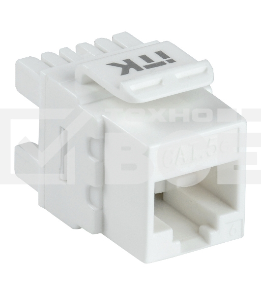Модуль Keystone Jack кат. 5E UTP 110 IDC 180 град.  CS1-1C5EU-12  ITK