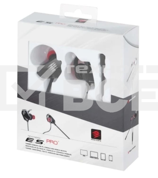 Наушники игровые мобильные Mad Catz E.S. PRO+ черный