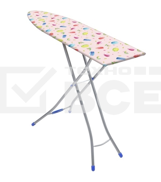 Доска гладильная НИКА Bell, размер: 165/29, материал: ДСП, 4-х-опорная ножка, два положения высоты