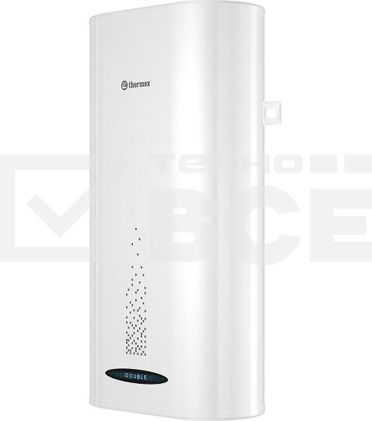 Водонагреватель Thermex Double 50 2.5кВт 50л электрический настенный/белый