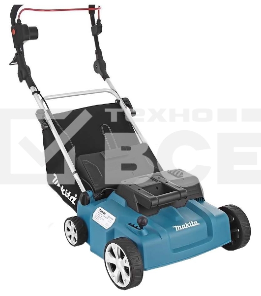 Скарификатор Makita UV3600 {1800Вт,36см,3700об\мин,4уров(-10+5мм),40л,нож-фреза,15.3кг,кор}