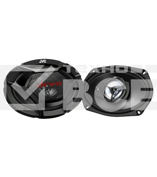 Колонки автомобильные JVC CS-DR6930 500Вт 88дБ 4Ом 15x23см (6x9дюйм) (ком.:2кол.) коаксиальные трехполосные