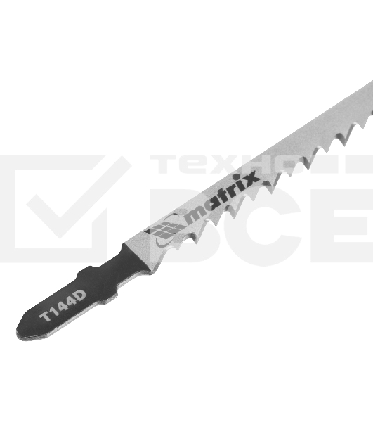Полотна для электролобзика Matrix по дереву, 3 шт. T144D, 75 х 4мм, HCS