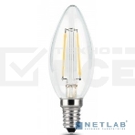 Светодиодная лампа GAUSS 103801107 LED Filament Свеча E14 7W 550lm 2700К 1/10/50, фото3