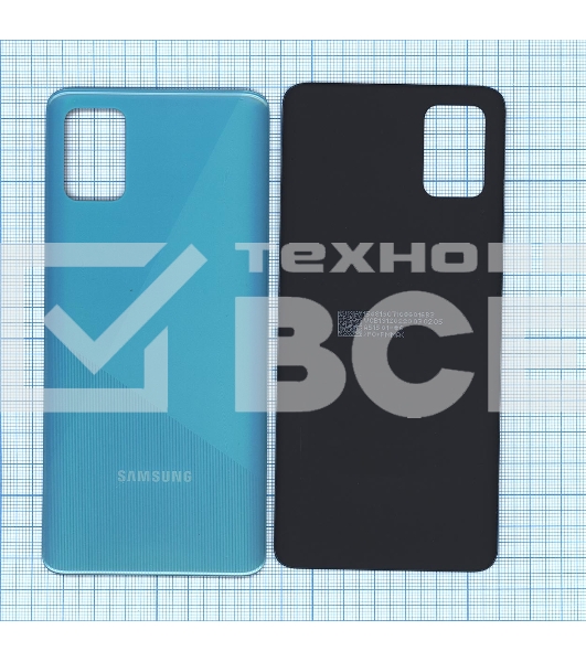 Задняя крышка для Samsung A515F Galaxy A51 (2019) синяя