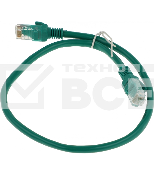 Патч-корд Premier PP6U-0.5M/G 10000Гбит/с UTP 4 пары cat6 CCA molded 0.5м зеленый RJ-45 (m)-RJ-45 (m)