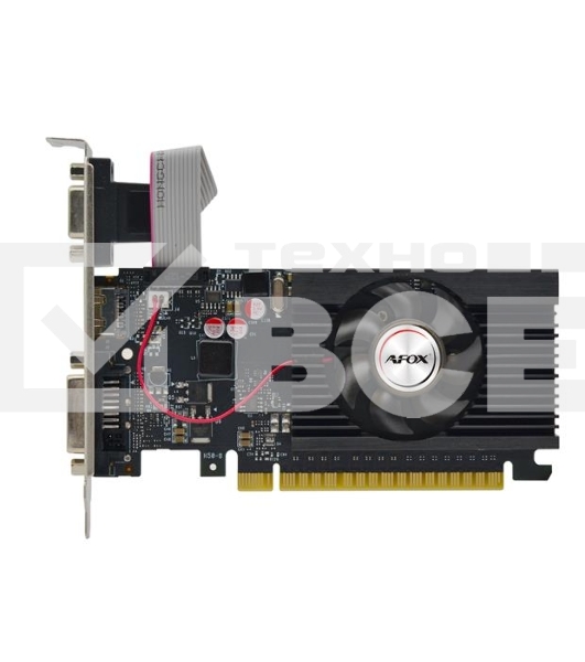 Видеокарта AFOX GT710 2G DDR3 64BIT, LP Single Fan , RTL (AF710-2048D3L5-V3)