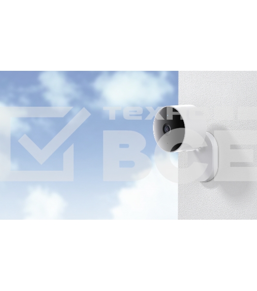Камера IP Xiaomi Outdoor Camera AW200 white (3 Mп, 2304 х1296 , 101,7°, Wi-Fi, IP66) (BHR6398GL)