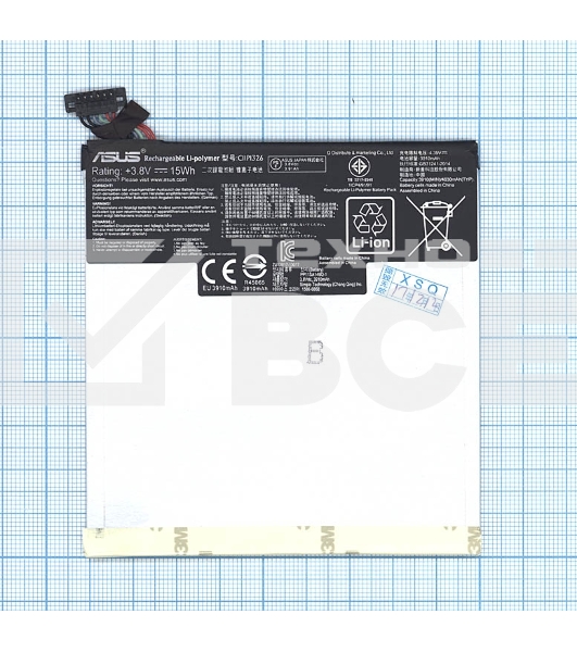 аккумулятор для Asus ME176C C11P1326 