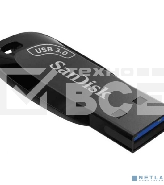 Флеш диск Sandisk 64Gb Shift Ultra SDCZ410-064G-G46 USB3.0 черный
