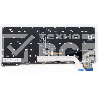 Клавиатура для ноутбука Lenovo ThinkPad X13 Gen 2 черная с подсветкой