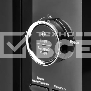Отдельностоящая микроволновая печь MONSHER MTW 202 Noir; объем 20л;мощность 700вт;10 уровней мощности;8 автоматических программ; режим размораживания;цвет черный, серебристый