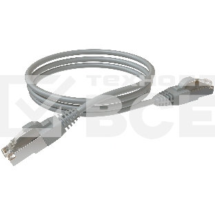 Патч-корд Sysmatrix PC 4545.5ES26.2LSZHGY F/UTP RJ-45 вил.-вилка RJ-45 кат.5E 2м серый LSZH
