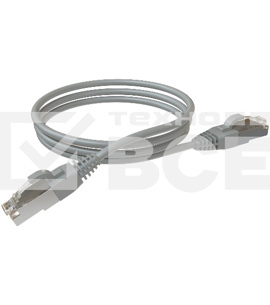 Патч-корд Sysmatrix PC 4545.5ES26.2LSZHGY F/UTP RJ-45 вил.-вилка RJ-45 кат.5E 2м серый LSZH