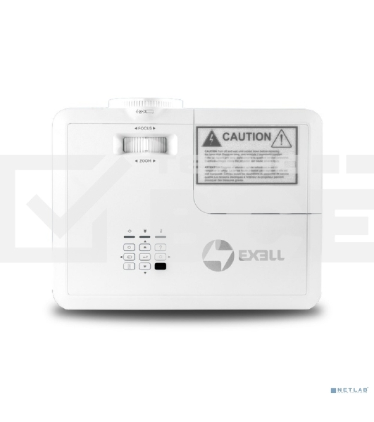 Проектор Exell EXD101W DLP, 3800 ANSI, XGA (1024x768), Объектив 1.94 - 2.16