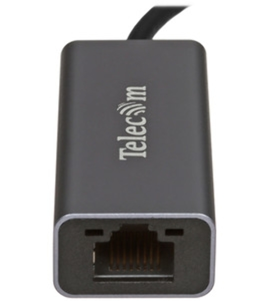 Кабель-переходник USB 3.0 (Am) --> LAN RJ-45 Ethernet 1000 Mbps, Aluminum Shell,Telecom TU312M