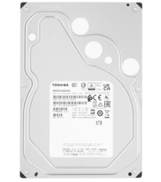 Жесткий диск Toshiba 3.5'; 8TB Enterprise Capacity HDD MG08SDA800E SAS 12Gb/s, 7200rpm, 256MB, 512e/4Kn, Bulk