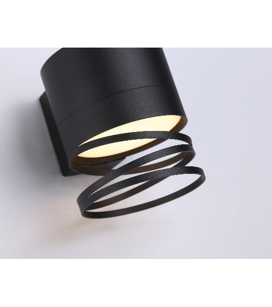 Светильник Ambrella light TN71113 BK черный GX53 max 12W 110*82*100