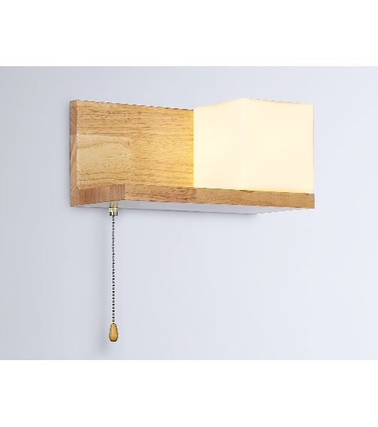 Светильник Ambrella light TR83123 LW/FR светлое дерево/белый матовый E27 max 40W 300*140*140
