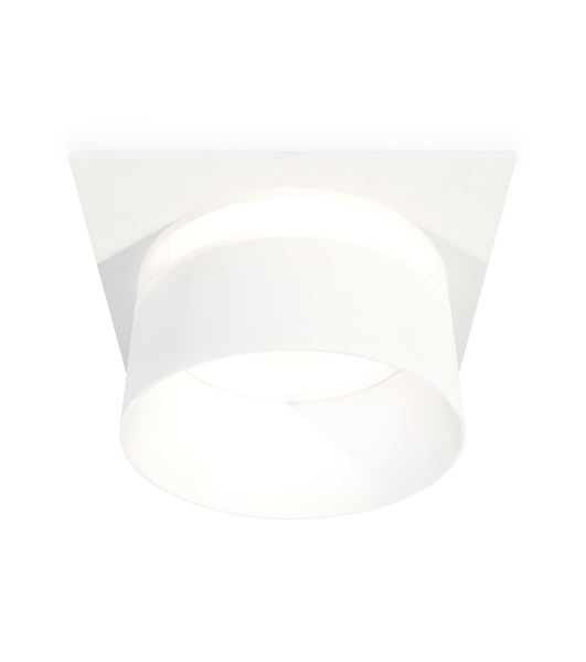 Комплект встраиваемого светильника Ambrella light XC8061016 SWH/FR белый песок/белый матовый GX53 (C8061, N8402)