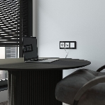 Розетка ТВ+Ethernet RJ-45 6 cat.(белый), фото3