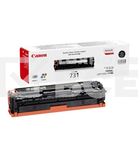 Картридж лазерный Canon Cartridge 731HBK (6273B002) черный (2400 стр.) для LBP7100Cn/7110Cw
