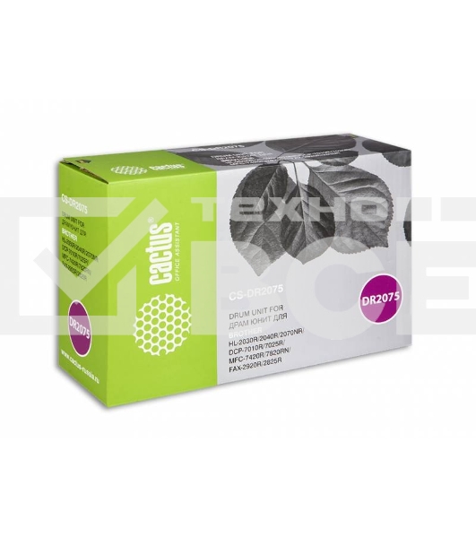 Фотобарабан Cactus CS-DR2075 для принтеров Brother HL-2030R/2040R/2070NR;DCP-7010R 12 000стр.