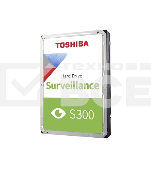 Жесткий диск Toshiba HDWT720UZSVA/HDKPB04Z0A01 S300 Surveillance 2ТБ 3,5