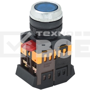 Кнопка ABLFS-22 син. 1з+1р ИЭК BBT30-ABLFS-K07