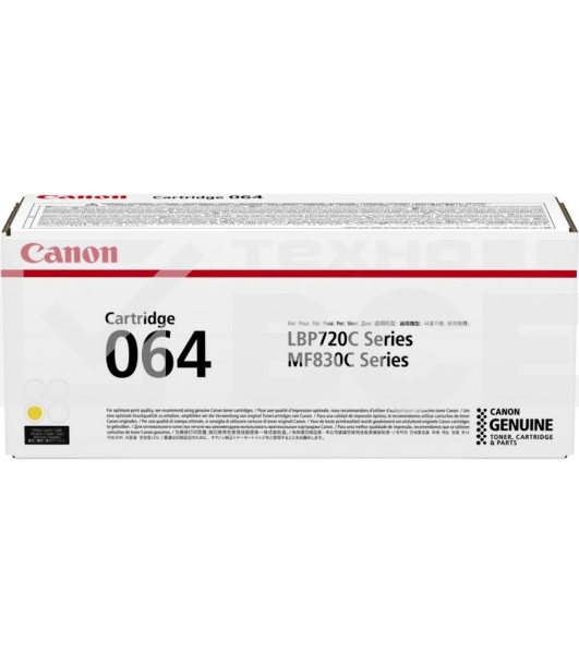 Картридж лазерный Canon CRG 064 Y (4931C001) желтый (5000 стр.) для Canon MF832Cdw