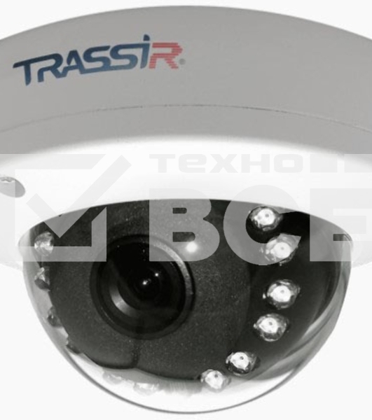 Видеокамера IP Trassir TR-D2D5 2.8-2.8мм цветная