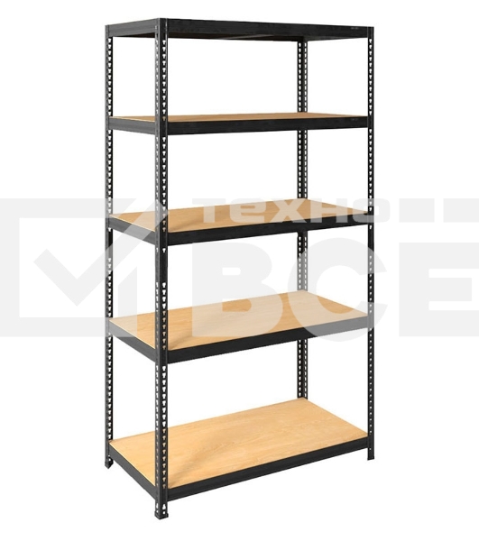 Стеллаж Практик SBL 180KD пол.:5 разборная 1803x1200x450мм антрацит (S24499375509)