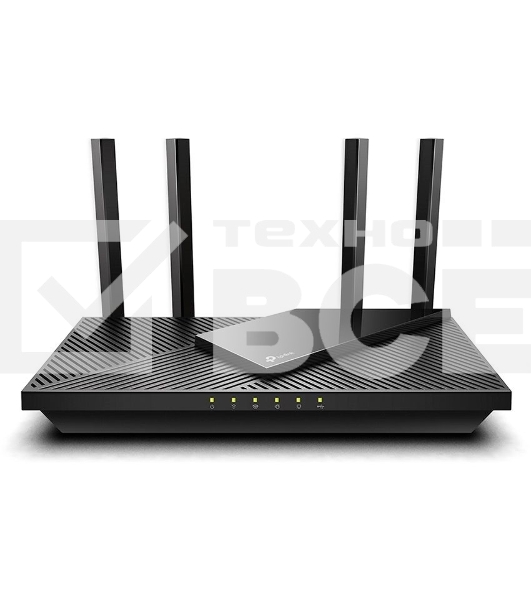 Роутер беспроводной TP-Link Archer AX55 AX3000 10/100/1000BASE-TX черный