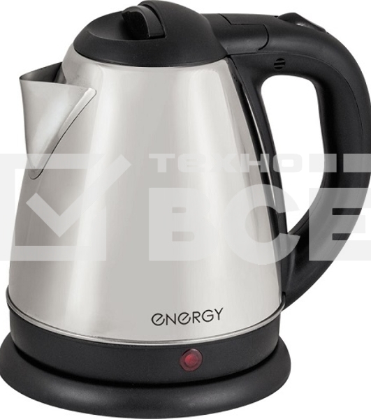Чайник Energy E-212 1,2л,сталь,1500 Вт, (164086)