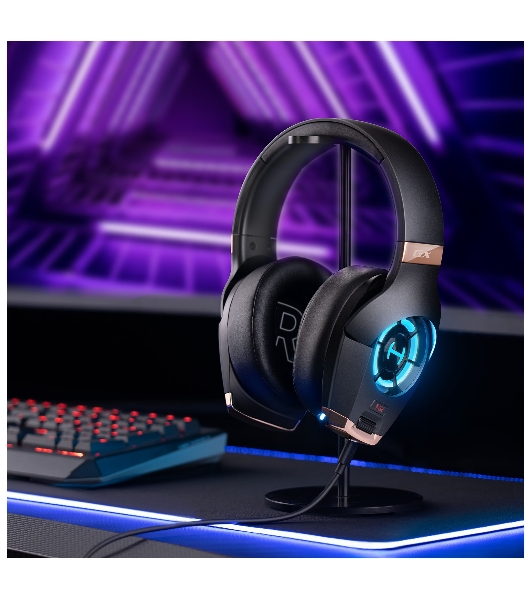 Гарнитура Edifier GX чёрный, проводная, USB, подсветка