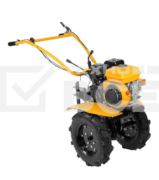 Мотоблок DPT-270S, 7 л.с., ремен.сцеп, фрез 3х4, ШОМ, передачи 2В/1Н  Denzel