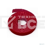 Лента (липучка) Hyperline WASNR-5x25-RD в рулоне, ширина 25 мм, длина 5 м, красная, фото3