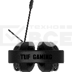 Игровые наушники ASUS TUF Gaming H1 WL чёрные (2.4 ГГц, 7.1 виртуально, 40мм, неодимовые магниты, 32 Ом, 20~20000 Гц, микрофон, USB-C, PC, Mac, PS4, Nintendo Switch, Xbox One, 90YH0391-B3UA00), фото8
