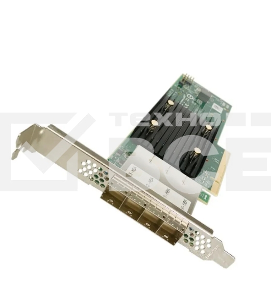 Адаптер SAS 9500-16e SGL (05-50075-00) PCIe Gen4 x8 LP, Tri-Mode SAS/SATA/NVMe 12G HBA, 16port(4*ext SFF8644), 3816 IOC